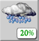Sunday: A slight chance of rain showers before 2pm, then a chance of showers and thunderstorms. Partly sunny, with a high near 85. Chance of precipitation is 50%. Sunday: Chance Showers And Thunderstorms